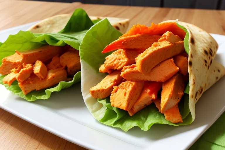 Spicy Buffalo Chicken Wraps