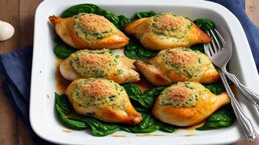 spinach and feta stuffed chicken