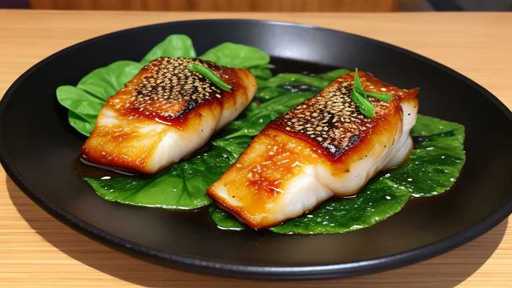 Miso-Coated Cod