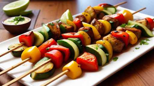 How to Cook Sizzling Vegetable Kebabs