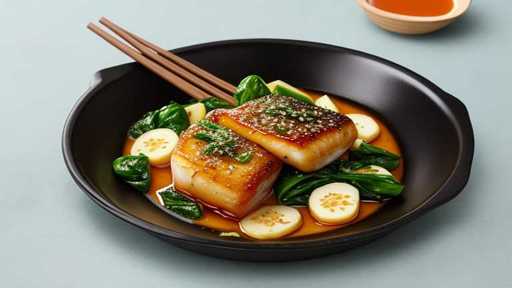 Miso-Coated Cod