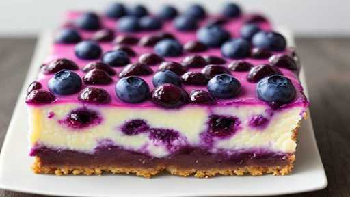 Blueberry Cheesecake Bars