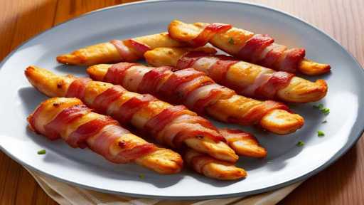 Bacon-Wrapped Chicken Fingers