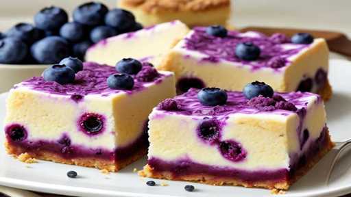 Blueberry Cheesecake Bars