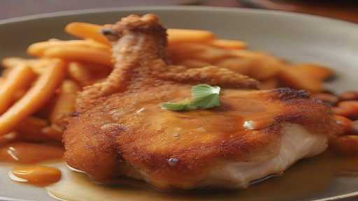 Homemade Delicious Buffalo Ranch Crispy Pork Chop Recipe