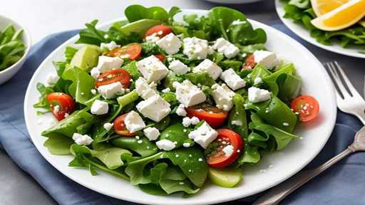 How to Cook Greek Plate of mixed greens with Feta