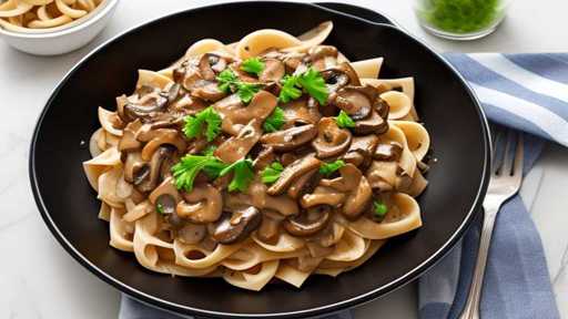 How to Cook Caramelized Onion and Mushroom Beef Stroganoff