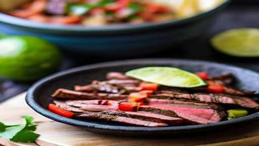 Chili Lime Steak Fajitas