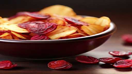 cranberry flavored potato chips