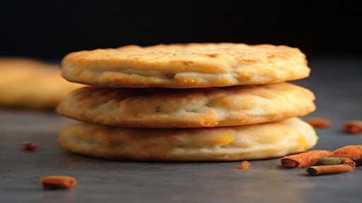 Crispy Spice Cheese Biscuits