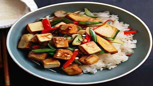 Healthy Quick and Easy Crispy Tofu Stir-Fry Recipe