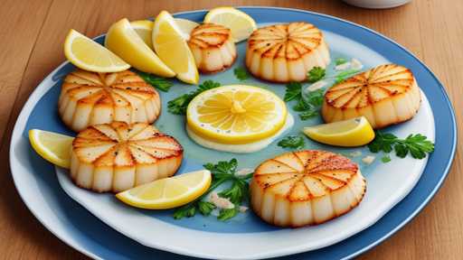 Lemon Butter Scallops