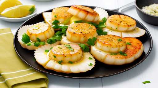 Lemon Butter Scallops