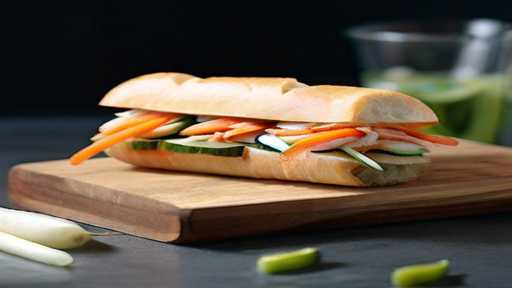 Authentic traditional Vietnamese Banh Mi sandwich Recipe