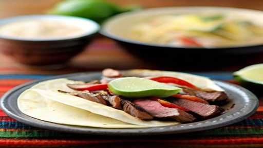 Chili Lime Steak Fajitas