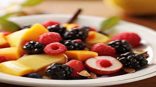 Easy and refreshing Fuji pear mango berry salad ideas