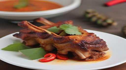 Red Curry Coconut Pork Ribs