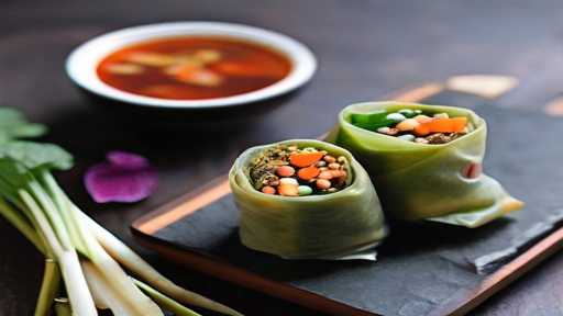 Vegan Quinoa and Vegetable Spring Rolls