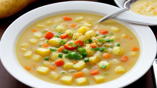 healthy potato soup