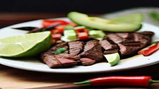 Chili Lime Steak Fajitas