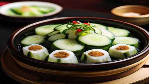 Easy homemade Din Tai Fung cucumber dish