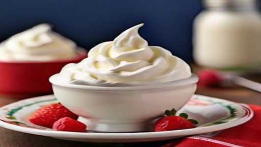 Homemade Whipped Cream