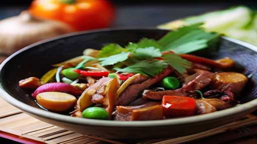 Quick and easy Phat Si-io stir-fry at home