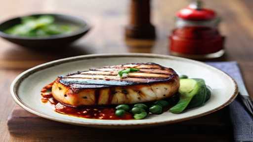 Sambal Grilled Swordfish Steak