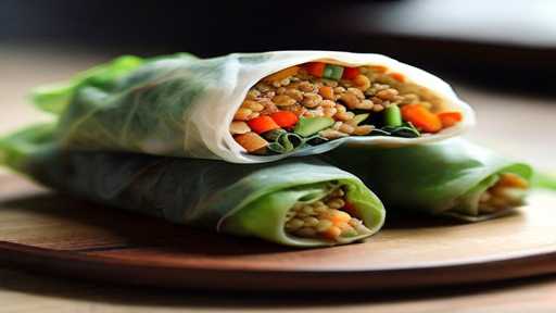 Vegan Quinoa and Vegetable Spring Rolls