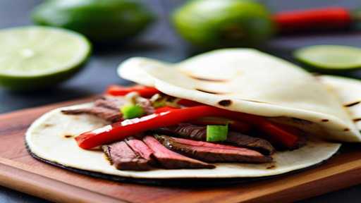 Chili Lime Steak Fajitas