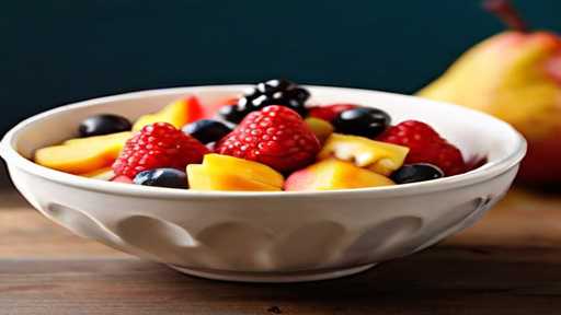 Fuji pear mango berry salad ideas