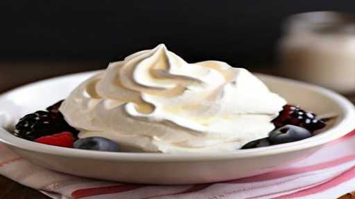 Homemade Whipped Cream