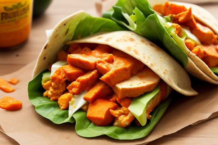 Spicy Buffalo Chicken Wraps