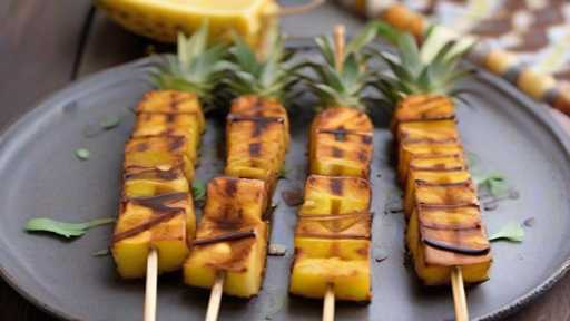 Grilled Pineapple Skewers