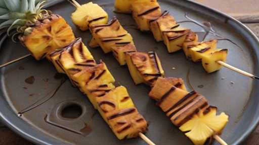 Grilled Pineapple Skewers