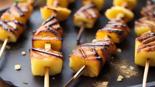 Grilled Pineapple Skewers