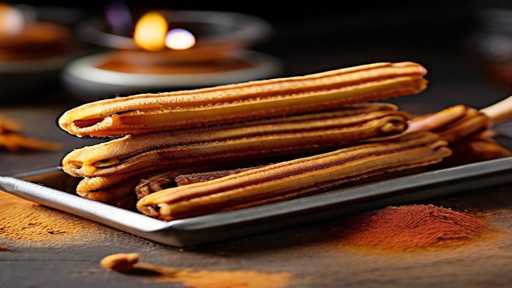 Spanish smoked paprika churros