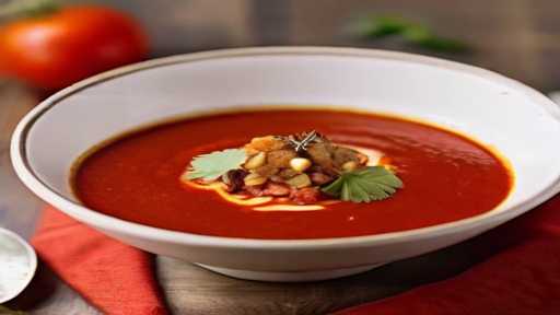 Spanish Smoked Paprika Tomato Soup