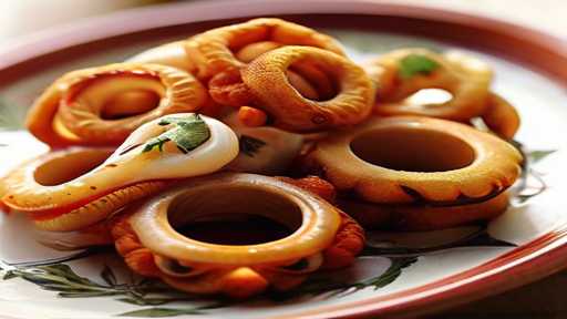 calamari rings with smoked paprika